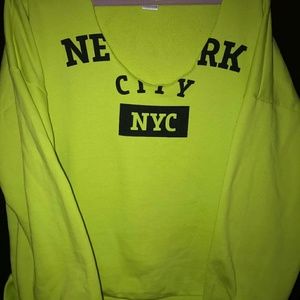 Oversized graphic sweatshirt